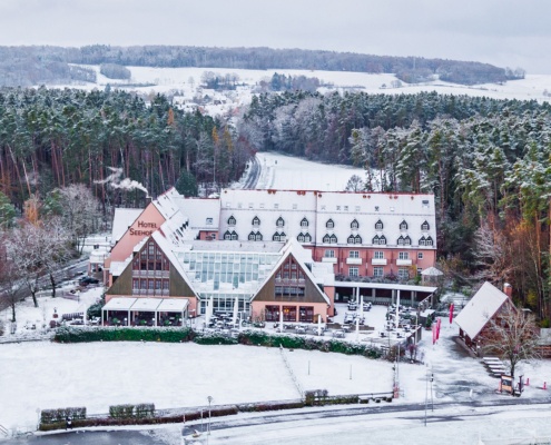 Winter im Strandhotel Seehof